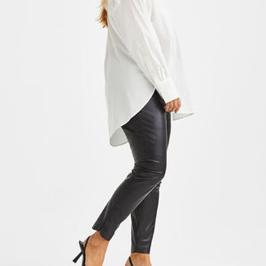 Pantalon de sport pour femme, taille haute, extensible dans quatre directions, respirant, personnalisé, vente en gros à prix réduit - Product Image 1