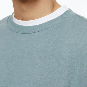 Sweat-shirts double ton sweat-shirts de haute qualité vêtements pour hommes SI-SS-048 de sublimation et d'impression personnalisées - Product Image 3