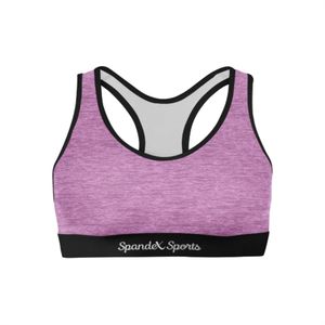 สปอร์ตบราออกกำลังกายน้ำหนักเบาสำหรับผู้หญิงเสื้อผ้าสแปนเด็กซ์ดีไซน์โลโก้ออกแบบได้ตามต้องการ - Product Image 1