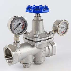 Vanne <span class=keywords><strong>de</strong></span> réduction <span class=keywords><strong>de</strong></span> <span class=keywords><strong>pression</strong></span> à membrane en acier inoxydable WCB CF8 SS304 DN15 avec structure <span class=keywords><strong>de</strong></span> contrôle <span class=keywords><strong>de</strong></span> filtre pour milieu aqueux - Product Image 4