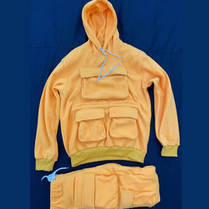 Vêtements de sport de formation en gros, vêtements de rue personnalisés, survêtements en molleton respirant unisexe, jogging imprimé, fournisseur de logo personnalisé OEM, 100% - Product Image 6