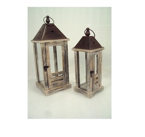 Linterna de madera de diseño especial - Product Image 1