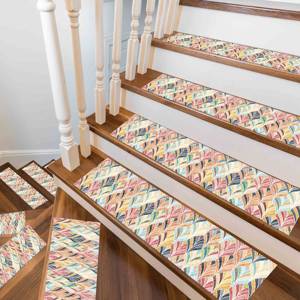 Ethnic Pattern Printed Rug: Kilim Design, Colorful, Machine Washable, Personalized,Goblen - Product Image 1