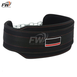 Cinturón de Soporte Lumbar con Cadena de Peso de Alta Calidad y Comodidad para Gimnasio, Levantamiento de Pesas, Dominadas y Dips, Unisex - Product Image 2