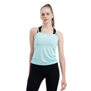 Camiseta sin Mangas Negra Elegante e Informal para Mujer, Ajuste Holgado, Ligera, Transpirable, de Secado Rápido, Personalizable en la Parte Delantera, Ropa Deportiva para Gimnasio - Product Image 6