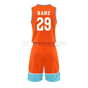 Maillot de basket-ball réversible personnalisé pour homme, 100 % polyester, ensemble d'uniformes d'entraînement personnalisable, vêtements de basket-ball respirants, 2026 - Product Image 2