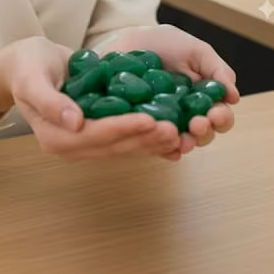 Cabujón de Ónice Verde Natural Estilo Clásico, Gema Suelta Lisa de H a Gems, Formas Variadas para Joyería, 20% de Descuento y Regalo - Product Image 6