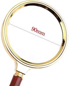 Loupe de lecture portable à main, lentille optique claire, loupe de texte pour livres, journaux et petits caractères - Product Image 6