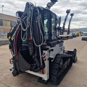 Livraison gratuite Chargeuse-pelleteuse Hidromek 62t à vendre Chargeuse-pelleteuse sur chenilles homologuée CE EPA avec chargeur frontal et accessoire de pelle arrière - Product Image 4