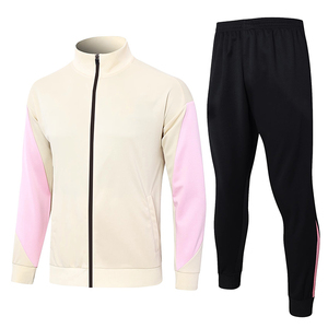 2025 nouveau Design hommes haute qualité Polyester vêtements de Football survêtements de Football avec sublimation impression col fermeture éclair complète vente chaude - Product Image 3