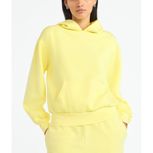 Sudaderas con Capucha para Mujer, Suaves de Algodón y Felpa, Cálidas y Casuales, con Logotipo Personalizado, Venta al por Mayor de Fábrica - Product Image 2