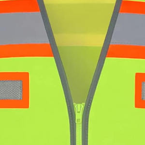 Chaleco reflectante con certificación CE Night Hi Vis Yellow Security Ropa de seguridad laboral Ropa DE TRABAJO - Product Image 2