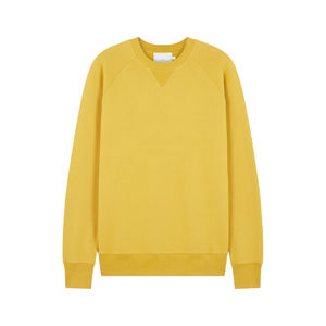 Sweat-shirt d'hiver pour homme en coton 100% à manches longues et à épaules tombantes, imprimé OEM, logo personnalisé imprimé, sweat-shirt à capuche surdimensionné, col rond - Product Image 1