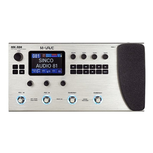 Pédale <span class=keywords><strong>Wah</strong></span> M-VAVE MK-300 Effets 4 Footswitches avec Fonctions Personnalisables et Options d'Extension - Product Image 1