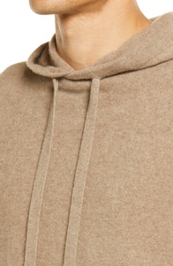 Sweat à capuche d'hiver personnalisé pour homme, logo personnalisé, coton mélangé de haute qualité, doublure en polaire, respirant, coupe-vent, 250g, fermeture éclair - Product Image 5