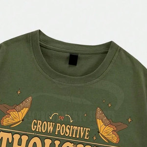Color sólido 100% algodón Camisetas de hombre Moda DTG Impreso en Pakistán Hecho con calidad y estilo - Product Image 3