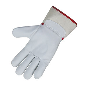 Best Selling XL Size Premium Quality Anti-Cut Anti-Heat Leather Working <b>Gloves</b> Top Protective Hand Arm Protection <b>Gloves</b> - Product Image 6