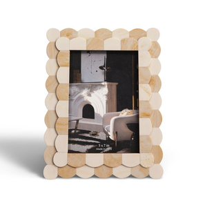 Cadre photo en os incrusté : Art indien traditionnel pour cadeaux de pendaison de crémaillère par Perfect Enterprises - Product Image 4