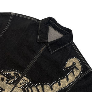 Top Quality 2025 Vintage <b>Men's</b> <b>Denim</b> Jacket Premium High Quality Classic Retro Streetwear Casual Fashion Durable Jacket - Product Image 3