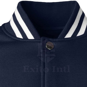 Blousons universitaires pour hommes fabriqués au Pakistan, 100 % coton, col montant, logo frontal, séchage rapide, respirants, haute qualité, hiver, personnalisables - Product Image 5