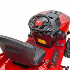 Tondeuse autoportée Red Riding T22, moteur puissant, pour la coupe de l'herbe en extérieur, avec bac de ramassage |   Jardin compact - Product Image 4