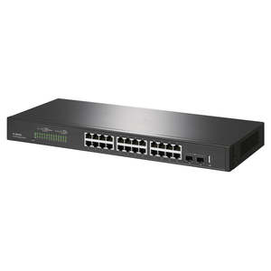 E t h e r n e t S W i t C h 24 puertos 2,5G/1Gbps RJ45 2 puertos 10G SFP FTTH Wi-Fi 4G 3G Enlace ascendente - Product Image 2