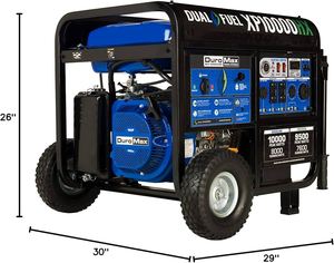 NOUVEAU GÉNÉRATEUR PORTABLE ORIGINAL 10 000 WATTS BI-ÉNERGIE (GASOLINE/PRO-PUISSEUR) - Product Image 4