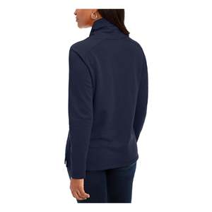 เสื้อเบลาส์คอเต่าแขนยาวสีดำเฮเทอร์สำหรับผู้หญิงของแคร์น สกอตต์มีจำหน่ายในขนาดเพ็ตตี้และขนาดกลาง - Product Image 2