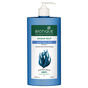 Champú Biotique Ocean Kelp Anticaída para el Crecimiento del Cabello - Product Image 1