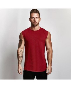 Jersey informal para hombre, camiseta sin mangas con capucha, camiseta de corte de entrenamiento de gimnasio con sudadera muscular, bolsillo con capucha para entrenamiento de Culturismo - Product Image 3
