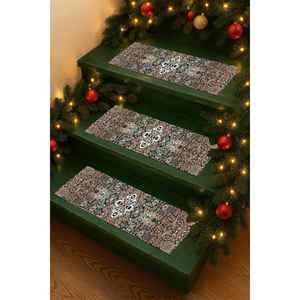 Tapis imprimé vintage : Unique, confortable, rustique, cadeau moderne, tapis Step - Product Image 1