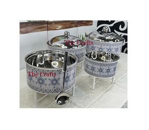 Crafts Advantageous Design Stainless Steel Chafing <b>Dish</b> Iron <b>Stand</b> Food Serving Custom Size Logo Options High Standard Quality - Product Image 2
