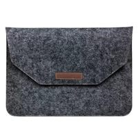 Housse pour ordinateur portable avec design enveloppe mince, étui de protection avec fermeture à pression pour le rangement d'ordinateurs portables et de tablettes