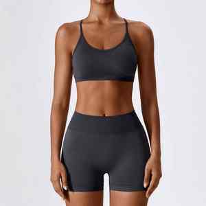 Soutien-gorge de sport respirant, compression douce, soutien-gorge de fitness premium confortable, contour ultraviolet, soutien-gorge de fitness - Product Image 5
