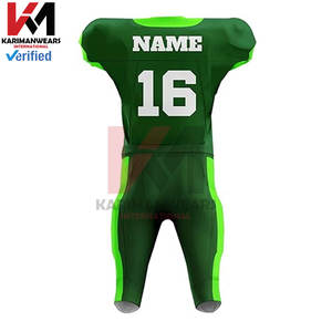 Haute qualité personnalisé attirail sergé broderie équipe de Football américain maillot personnalisé équipe uniformes pour hommes femmes respirant - Product Image 3