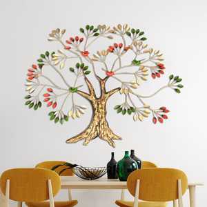 Escultura pulida moderna Soportes de estante de hierro industrial Soportes de velas de hierro elegantes Árbol - Product Image 4