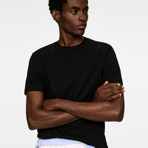 100% algodón Jersey 240g peso pesado impreso marca Logo de talla grande Casual personalizado camiseta para hombre - Product Image 1
