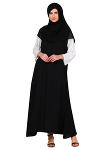 Abaya pour hijab robe musulmane vêtements islamiques traditionnels musulmans Arabie saoudite vêtements EID d'Inde - Product Image 4