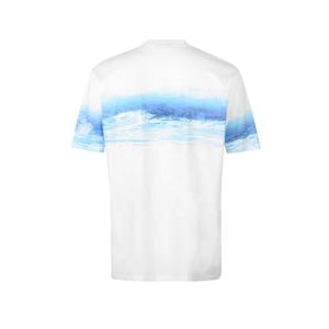 T-shirt OEM de haute qualité à sublimation personnalisée pour hommes Chemise de fitness en coton et microfibre à broderie imprimée la moins chère - Product Image 3