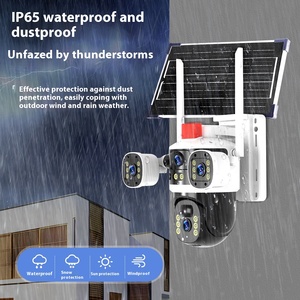 <span class=keywords><strong>Telecamera</strong></span> CCTV Solare 4G, <span class=keywords><strong>Telecamera</strong></span> IP con Scheda SIM, App Cloud, Visione Notturna Panoramica a 360°, Impermeabile, Audio Bidirezionale, <span class=keywords><strong>Telecamera</strong></span> di Sicurezza per Esterni - Product Image 6