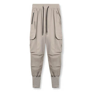 Pantalons cargo sur mesure fabriqués en usine pour hommes, haute qualité, multi-poches - Product Image 1