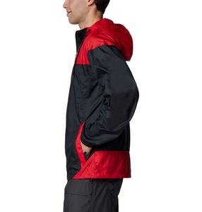 Chaqueta Cortavientos con Capucha para Hombre, Estilo Urbano, con Estampado Reflectante, Transpirable, Impermeable, para Correr - Product Image 4