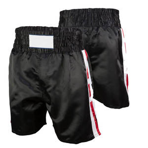 กางเกงมวย MMA คุณภาพสูงระดับมืออาชีพสำหรับผู้ชาย โลโก้สั่งทำได้ เนื้อผ้ายืดหยุ่น ระบายอากาศได้ดี ทนทาน แห้งเร็ว สีสันปรับแต่งได้ - Product Image 3