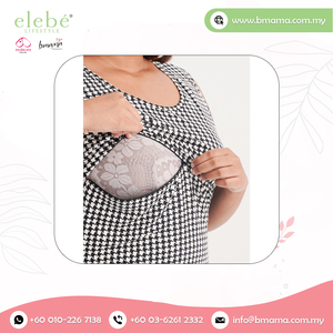 Nuevo Vestido Midi de Verano con Manga Larga, Cierre Negro y Función de Lactancia para Mujeres Embarazadas - Product Image 6