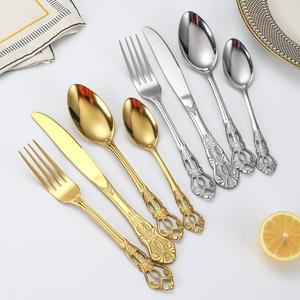 Ensemble de couverts en acier inoxydable robuste et écologique pour cuisines commerciales et réceptions |   Vaisselle durable pour les restaurants - Product Image 3