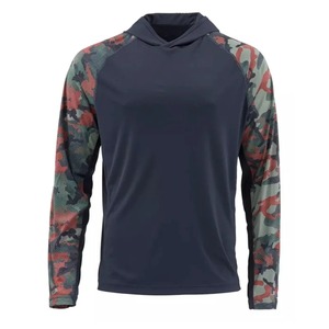 Camisas de manga larga de verano Ropa de protección Uv de secado rápido Máscara con capucha Tops de pesca Uv Ropa deportiva camisas de Sublimación de color Nay - Product Image 5