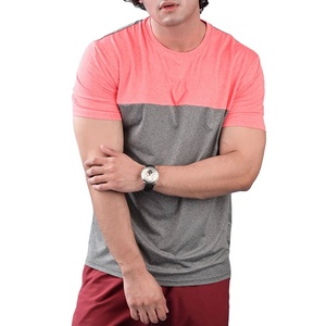 Camiseta 100% Poliéster 210 Gsm Muscle Fit 170 Gsm 200 Gsm, Material de Alta Calidad, Ropa Deportiva de Moda para Gimnasio, Personalizable OEM - Product Image 1