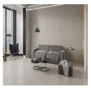 Carreaux Valmonte Gris Semi-mat 600x600mm, qualité 3A, finition semi-mate, intérieurs de maison, aspect gris riche, briques réfractaires, design européen - Product Image 1