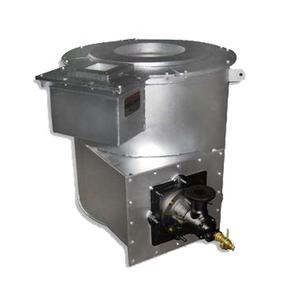 Nouveau four de fusion de ferraille de laiton Indotherm avec pompe à moteur à noyau et roulement gaz naturel carburant à haut rendement certifié ISO9001 - Product Image 1