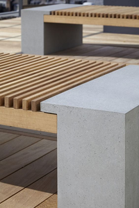 เฟอร์นิเจอร์แนวสตรีทแบบ2025ทันสมัยวัสดุปูนซีเมนต์จากเวียดนามดีไซน์ผลิตตามสั่งสี - Product Image 2